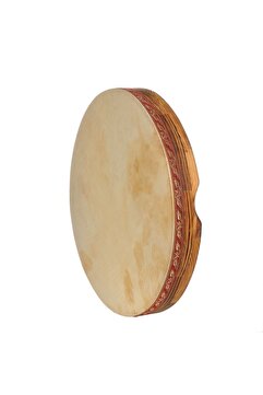 Bade Bendir 45cm Hayvan Derili Ceviz Kasnak Def