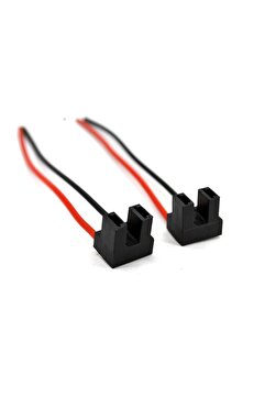 Genel Markalar 2 Adet H7 Ampul Duy Far Fişi 1.5mm Kablolu Soket