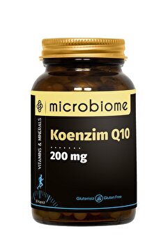 Microbiome Koenzim Q10 200 Mg 30 Kapsül Coenzyme