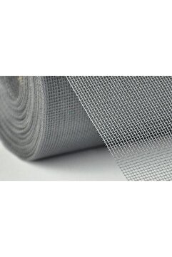 Genel Markalar Gri 100cmx300cm Yanmaz Fiber Sineklik Teli