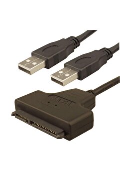 Kuvars Usb 2.0 To 2.5 Inch Sata Hard Disk Ssd Hdd Bağlantı Kablosu Harici Disk Kablosu