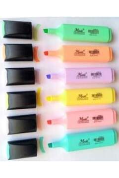 Genel Markalar Pastel Renk Kalem 6'Lı Set