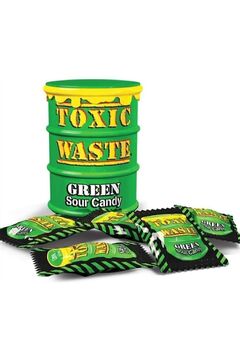 Toxic Waste Toxic Ekşi Şeker Green Sour Candy 42 gr