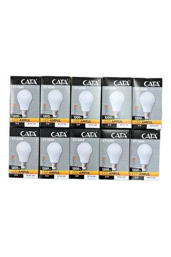 Cata 12w Led Ampul Beyaz Işık 10 Adet