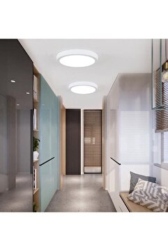 Genel Markalar KORÇAM Aydınlatma Glop Armatürü Led Avize Aplik Balkon Banyo Koridor Lambası Led (BEYAZ)