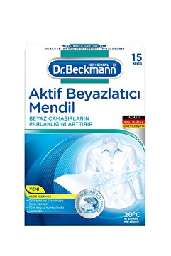 Dr. Beckman DR BECKMANN MENDIL 15LI AKTIF BEYAZ ÇAMAŞIRLAR İÇİN