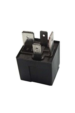 Genel Markalar 0603050 Mini Röle 12v 50 Amper 4 Fişli Siyah