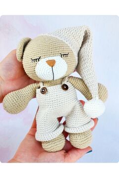 Damla Amigurumi Uykucu Ayicik