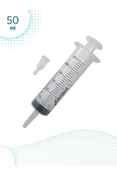 Genject Beslenme Katater Enjektörü & Çam Uçlu Şırınga 50 mL ( 60'lı)