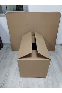 SEV Ambalaj 60x40x40cm 3 Adet Boş Koli, Karton Kutu, Çeyiz Kutusu, Taşınma Kolisi, Toptan Ambalaj
