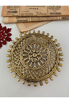 hediye PİRİNÇ DÖKÜM GÜNEŞ DESENLİ NİHALE HEDİYE HEDİYELİK EŞYA ÇAYDANLIK ALTLIĞI SUNUM