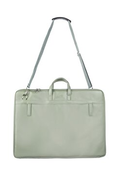 BBACK Proje Çantası 40 X 56cm / Köpük Astarlı / Askılı / T Cetveli Takılabilir Suni Deri Mint