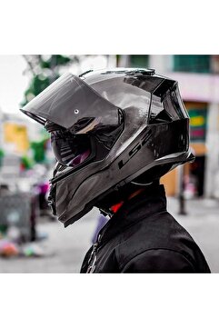 LS2 STORM 2 JEANS KASK (SİYAH VİZÖRLÜ)