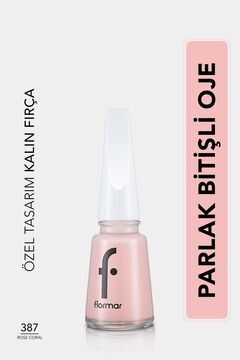 Flormar Klasik Parlak Bitişli Yüksek Pigmentli Oje-nail Enamel- 397 Rose Coral New- 8682536035972