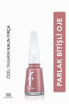 Flormar Klasik Parlak Bitişli Yüksek Pigmentli Oje -nail Enamel- 502 Slow Dancıng New- 8682536036344