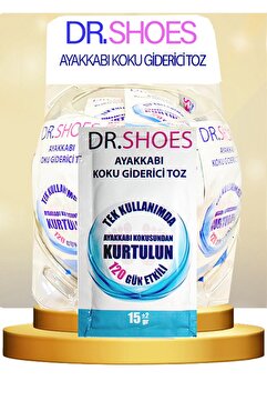 DR. SHOES 10 Adet Ayak Koku Giderici -Ayakkabı Koku Giderici Toz 120 Gün Etkili.DR.SHOES ile Ayak Kokusuna Son