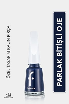Flormar Klasik Parlak Bitişli Yüksek Pigmentli Oje - Nail Enamel- 452 Marıne Lover New- 8682536036139