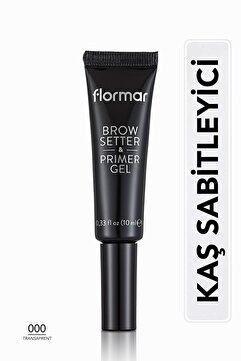 Flormar Sabitleyici Ve Renk Koruyucu Şeffaf Kaş Bazı - Brow Setter & Primer Gel - 000 - 8682536034814
