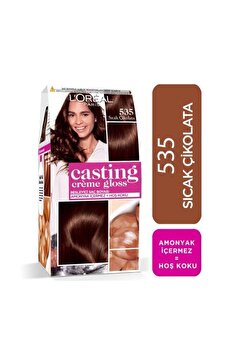 L'Oreal Paris Casting Creme Gloss 535 Sıcak Çikolata   Saç Boyası - 3600523302949