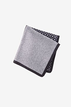 AC&Co / Altınyıldız Classics Erkek Siyah-Gri Mendil