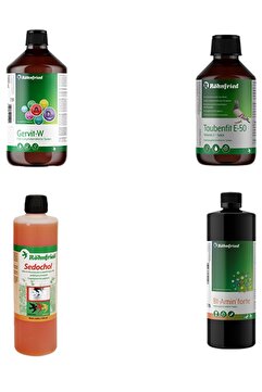 Röhnfried 4'lü Bakım Seti Gervit-w-taubenfit E 50-bt Amin Forte-sedochol 4x20 ml (ORİJİNALDEN BÖLME)