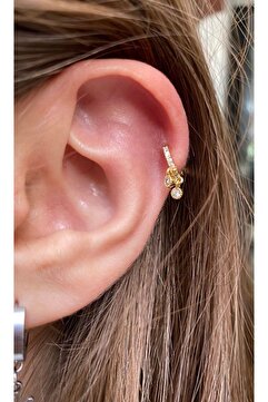 Arescollection Cerrahi Çelik Tragus Helix Lobe Rook Uyumlu Halka Piercing