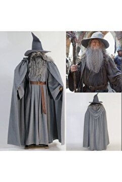 Kadıköy Kostüm Yetişkin Gandalf Hobbit Kostüm