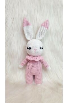 Genel Markalar Amigurumi Örgü Oyuncak Uyku Arkadaşı Tavşan
