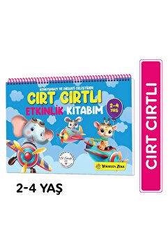 yükselen zeka 2-4 Yaş Cırt Cırtlı Etkinlik Kitabım