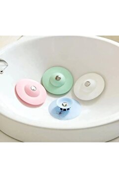 Baysal Silikon Lavabo Süzgeci Kilitli Küvet Lavabo Tıkacı