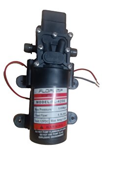 Genel Markalar Fl-4200 Hidrofor Karavan Tekne Ilaçlama Su Aktarım Pompası ( Akü Ile Kullanılabilir - 12V Sıvı Aktarma Pompası)