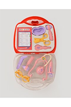 let's be child Lc Oyuncak Kırmızı Çantalı Doktor Seti