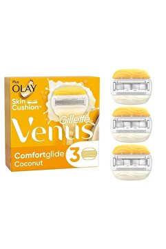 Gillette Venus Venus Comfortglide Olay Kadın Tıraş Makinesi 3'lü Yedek Başlık
