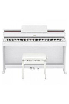 Casio Ap-470 Dijital Piyano (BEYAZ) (TABURE KULAKLIK)