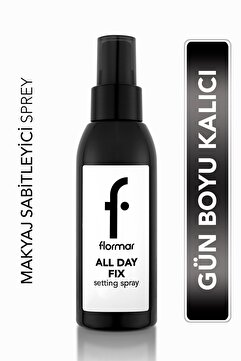 Flormar Doğal Bitişli Makyaj Sabitleyici Sprey - All Day Fix Setting Spray - 000 - 8682536023085