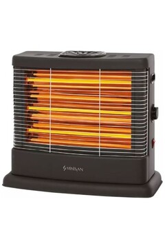 Minisan Ms-2100 Quartz 2100 W Buharlı Midi Isıtıcı -beyaz