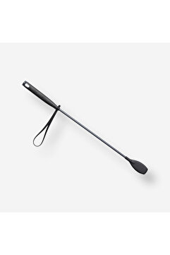 Decathlon 140 Uni Binicilik Kamçısı - 58 Cm - Siyah / Gri