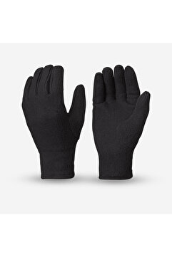 Decathlon Quechua Çocuk Outdoor Polar Eldiven - 4/14 Yaş - Siyah - HIKE100