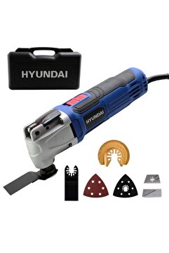 Hyundai HMLT260 Fonksiyonel Raspalama 260W Derz Kazıma Bıçağı Hediyeli