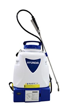 Hyundai GS16E Akülü İlaçlama Pompası – 16 Litre, 12V 8Ah Batarya, 5 Farklı Püskürtme Ucu