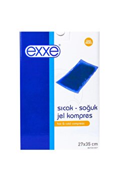 Exxe Sıcak Soğuk Jel Kompres Kılıflı Büyük Boy Kılıflı 27 X 35