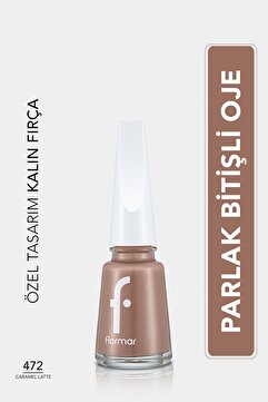 Flormar Klasik Parlak Bitişli Yüksek Pigmentli Oje -nail Enamel- 472 Caramel Latte New- 8682536036221