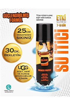 Blinksport Su Ve Kir Itici Sprey - Su Geçirmez Sneaker Protect Sprey 200 ml Özel Güçlendirilmiş Seri
