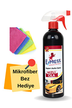 Drexpress Premium Seramik Katkılı Hızlı Cila Etkili Parlaklık Su Tutmaz Hızlı Pratik Kullanım Spreyli 500 ml