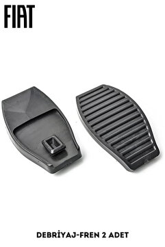 MEF Fiat Linea Grande Punto Evo Doblo 500L Uyumlu Fren ve Debriyaj Pedal lastiği (2 adet)