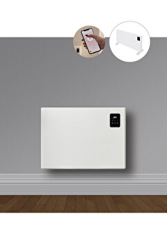 AEON Elektrikli Panel Konvektör Isıtıcı Wifi 750 Watt Beyaz