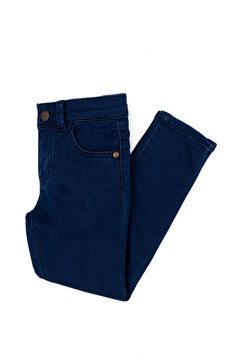 U.S. Polo Assn. Kız Çocuk Lacivert Jean Pantolon 50272329-DN0029