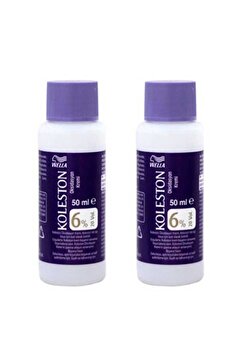 Wella Koleston Peroksit 6% Sıvı Oksidasyon Kremi 50 ML X2 Adet