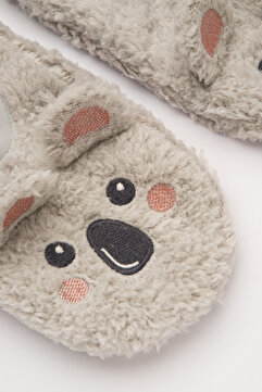 Penti Gri Kız Çocuk Mom Koala Çetik