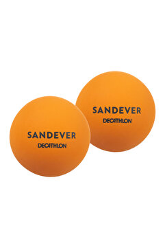Decathlon Sandever Plaj Tenis Topu x2 - Turuncu - BTB 100
